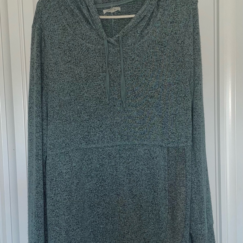 Maurices Heathered Blue Knit Top